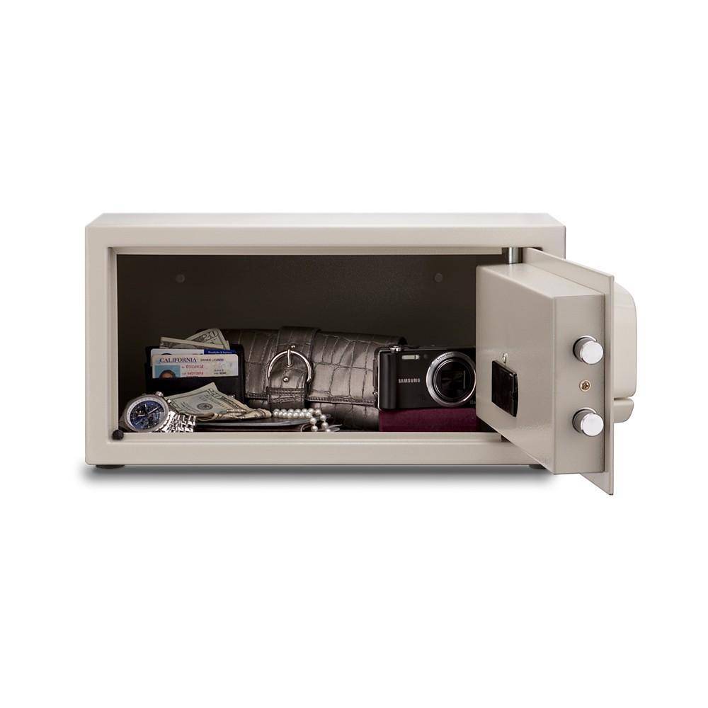MESA Safes Hotel Steel Gun Safe w/ Card Swipe Electronic Lock MHRC916E-WHT-KA