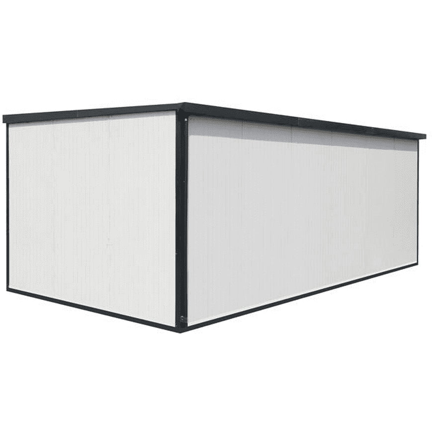 Duramax 19x10 Flat Roof Insulated Building Back View 30862