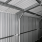 Duramax 12'x26' Imperial Metal Garage Dark Gray w/ White Trim Walls 55151